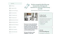 Desktop Screenshot of bioenergetische-praxis.com